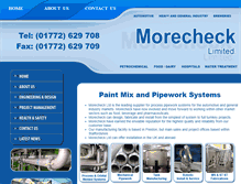 Tablet Screenshot of morecheck.com